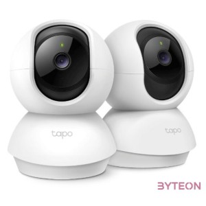 TP-LINK Wireless Kamera Cloud beltéri éjjellátó, TAPO C210P2 (2-PACK)