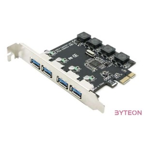 BLACKBIRD PCI-E Bővítőkártya 4xUSB 3.0