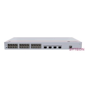 Huawei eKit Switch 24x1000Mbps  4x10GE (SFP)  1konzol port, iStack, Rackes -  S310-24T4X