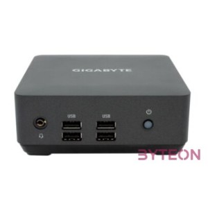 GIGABYTE PC BRIX, Intel Core i7 1355U 5GHz, 2xHDMI, Displayport (Type C), LAN, WIFI, BT, 2.5 HDD hely, 6xUSB