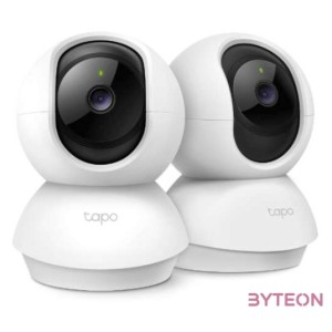 TP-LINK Wireless Kamera Cloud beltéri éjjellátó, TAPO C210P2 (2-PACK)