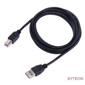 SBOX Kábel, CABLE USB A Male - USB B Male 3 m