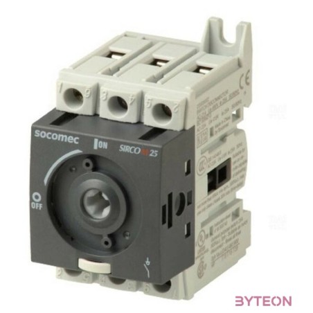 Socomec SIRCO M1 3P 25A szakaszolókapcsoló