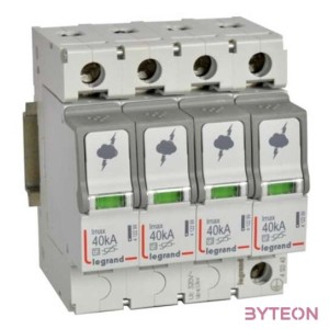 Legrand 4P T2 40kA túlfeszültség-levezető