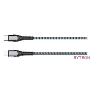 COLORWAY Kábel, Type-C - Type-C (PD Fast Charging 65W) 3.0A 2m gray (CW-CBPDCC039-GR)