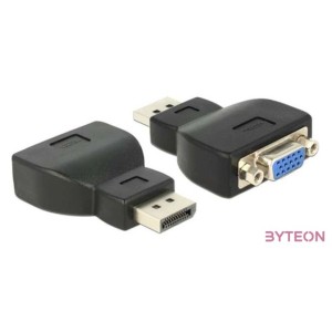 BLACKBIRD Átalakító Displayport 1.2 male to VGA female, fekete