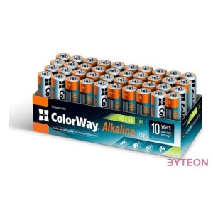 COLORWAY AA alkáli elem, (40 darab)