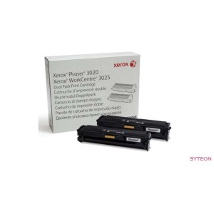 Xerox 106R03048 (3020/3025) - Fekete, 2db-os