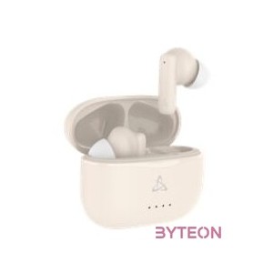 SBOX EB-TWS05-BE IN-EAR BT FÜLHALLGATÓ  MIKROFON bézs