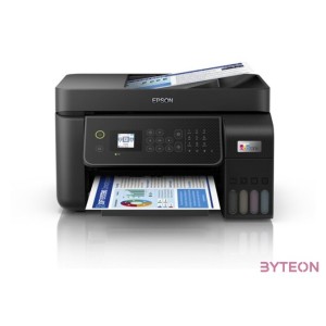 EPSON Tintasugaras nyomtató - EcoTank L5310 (A4, MFP, színes, 5760x1440 DPI, 33 lap,perc, ADF, USB,LAN,Wifi)