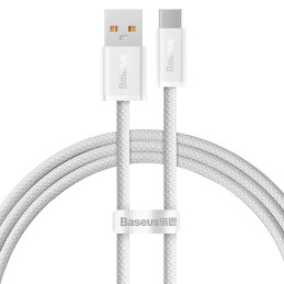 USB – USB-C Baseus Dynamic Series kábel, 100W, 1m (fehér)