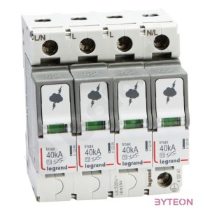 Legrand 4P T2 40kA túlfeszültség-levezető