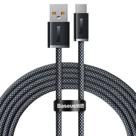 USB – USB-C Baseus Dynamic Series kábel, 100W, 2m (fekete)