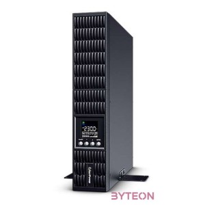 CYBERPOWER UPS, 2000VA,1800W, 8xC13, színes LCD, szünetmentes, tiszta színuszos, online kettős konverzió, rack,tower