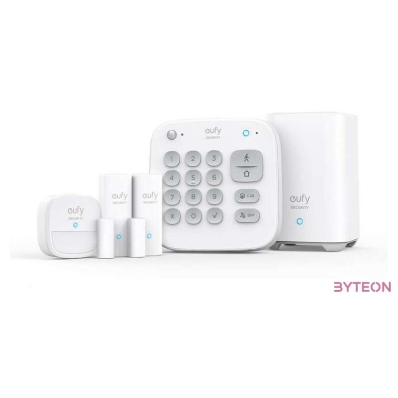 ANKER EUFY Okos Otthon Riasztó Rendszer, Home Alarm kit, 5 részes - T8990321