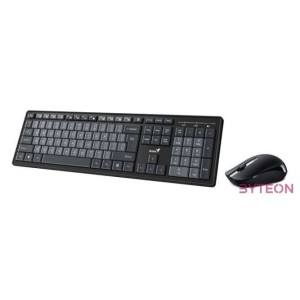 GENIUS Vezeték Nélküli Billentyűzet  egér KM-8200 Smart, USB Dual Color