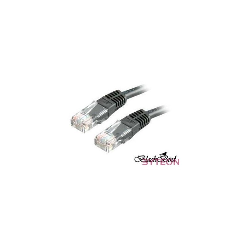 BLACKBIRD Kábel Patch UTP CAT.6 30m Fekete