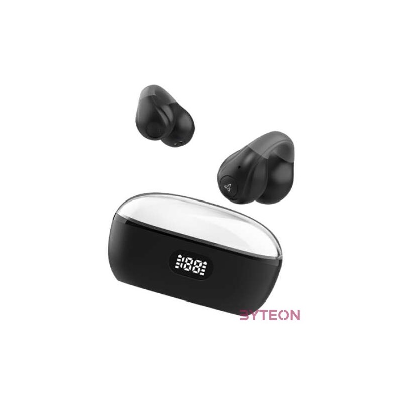 SBOX EB-OWS14-B BT EARBUDS FÜLHALLGATÓ  MIKROFON, fekete