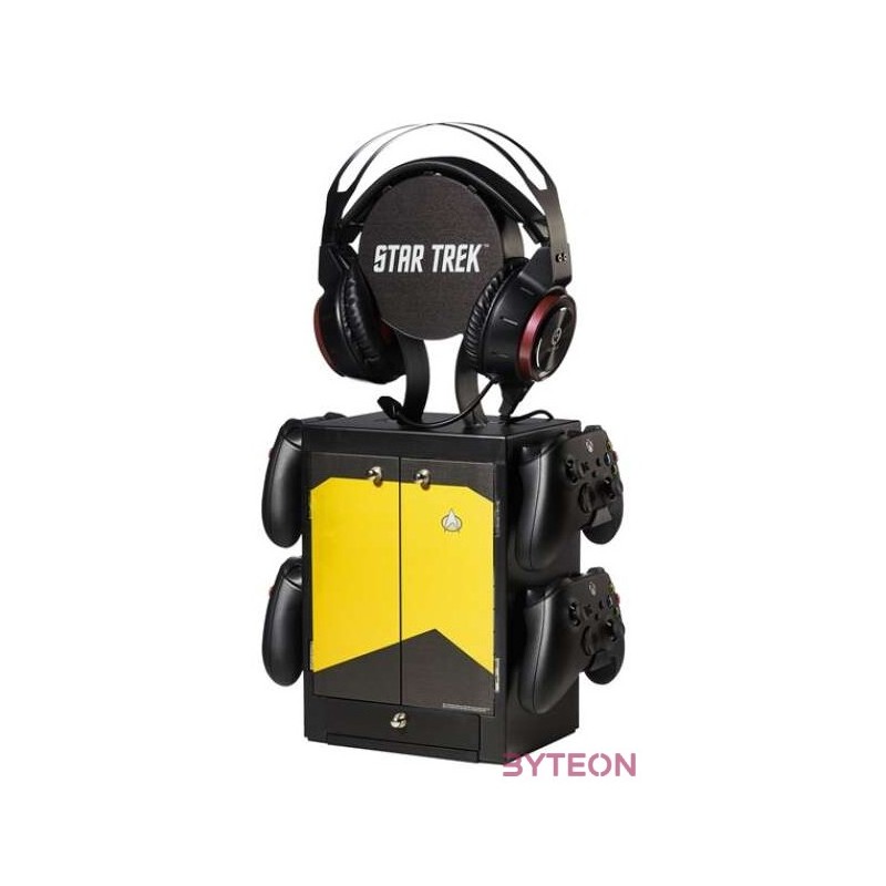 NUMSKULL PS5,XBOX Series Star Trek játéktartó szekrényes állvány, Sárga