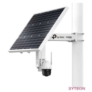 TP-LINK VIGI Okos Solar Panel 60W, IP66 360 fokos állítható tartóval, VIGI SP6020