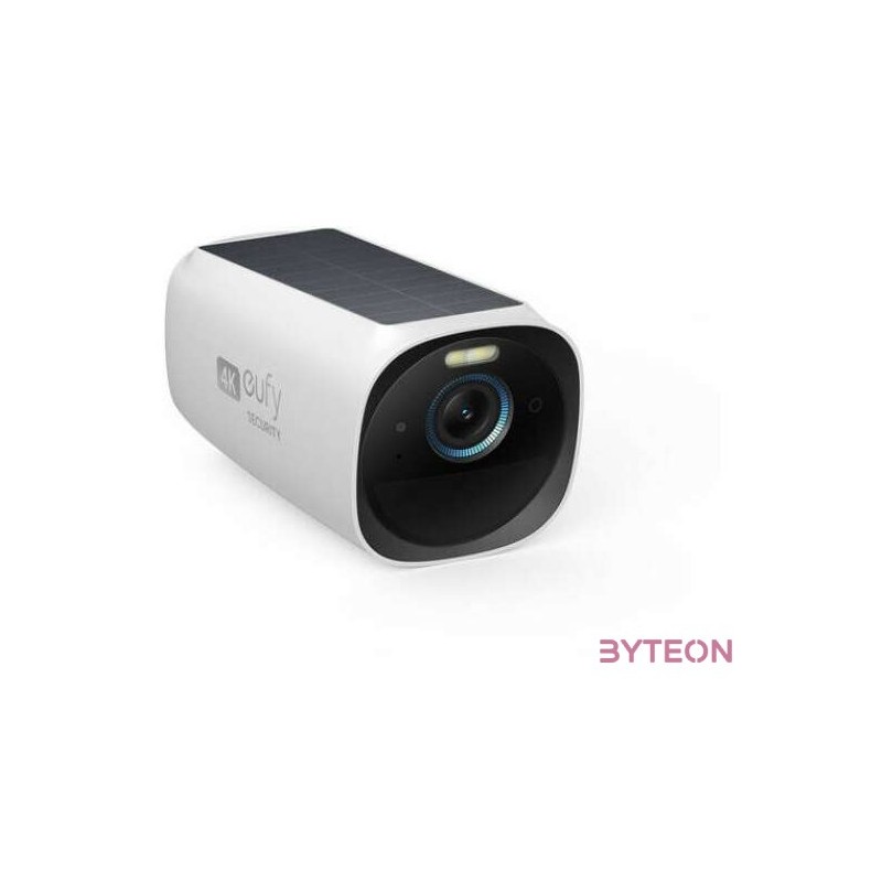 ANKER EUFYCAM3 S330 Kamera 4K, Beépített Napelem, Akkumulátoros, Mozgásérzékelő, WiFi-s, vízálló, kültéri - T81603W1