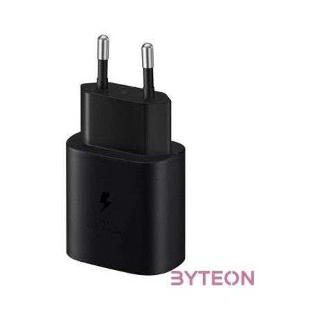 BLACKBIRD Hálózati Töltő 25W PD USB-C, Fekete (Gyári kivitel)