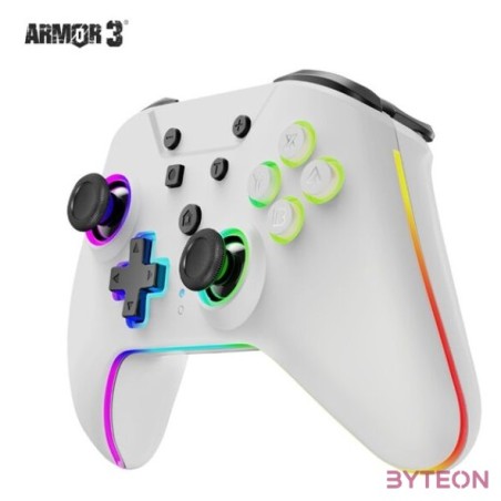 ARMOR3 NURIVAL Nintendo Switch,OLED Kiegészítő Vezeték Nélküli Hall Effect Stick kontroller, Fehér