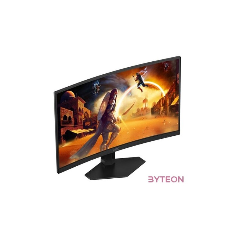 AOC Ívelt Gaming 280Hz monitor 27 C27G4ZXE, 1920x1080, 169, 300cd,m2, 0,3ms, 2xHDMI,DisplayPort, HDR10