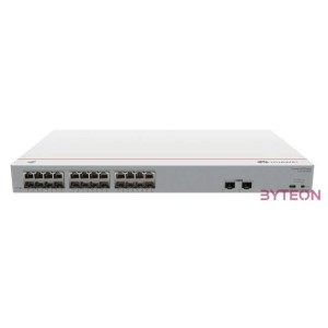 Huawei eKit Switch 24x1000Mbps (124W POE)  2x1GE (SFP), Nem menedzselhető, Rack,Asztali - S110-24LP2SR