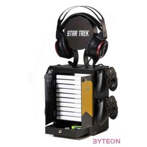 NUMSKULL PS5,XBOX Series Star Trek játéktartó szekrényes állvány, Sárga