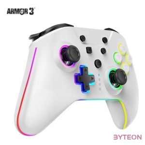 ARMOR3 NURIVAL Nintendo Switch,OLED Kiegészítő Vezeték Nélküli Hall Effect Stick kontroller, Fehér