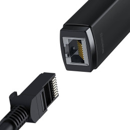 Baseus Lite Series USB – RJ45 hálózati adapter (fekete)