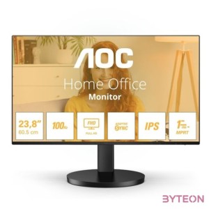 AOC IPS monitor 27 27B3HA2 1920x1080, 169, 250cd,m2, 14ms, VGA,HDMI, hangszóró, 100Hz