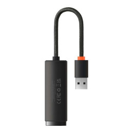 Baseus Lite Series USB – RJ45 hálózati adapter, 100Mbps (fekete)