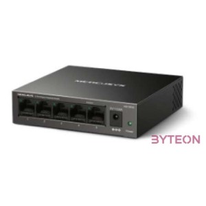 MERCUSYS Switch 5x1000Mbps, Fémházas Asztali, MS105GS