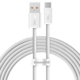 USB – USB-C Baseus Dynamic Series kábel, 100W, 2m (fehér)