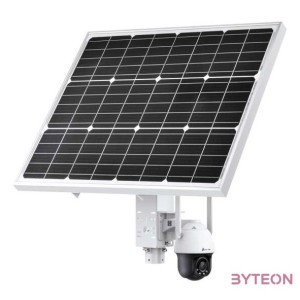 TP-LINK VIGI Okos Solar Panel 60W, IP66 360 fokos állítható tartóval, VIGI SP6020