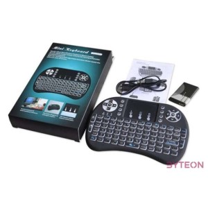 BLACKBIRD Vezeték Nélküli Multimédiás Mini Billentyűzet, Háttérvilágítás, UK