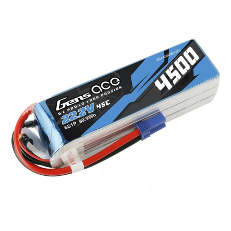 Gens Ace 4500mAh 22.2V 45C 6S1P akkumulátor