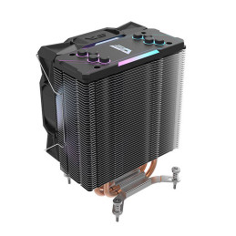 Darkflash S11 Pro Aktív hűtés a processzorhoz ARGB (hűtőborda + ventilátor 120x130) fekete