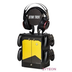 NUMSKULL PS5,XBOX Series Star Trek játéktartó szekrényes állvány, Sárga