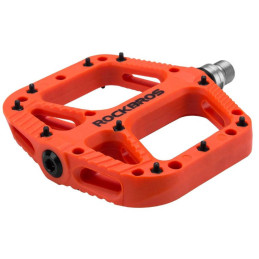 Rockbros 2018-12AOR Platform Pedals (Orange)