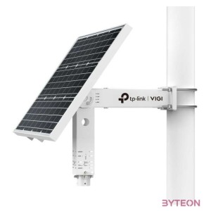 TP-LINK VIGI Okos Solar Panel 60W, IP66 360 fokos állítható tartóval, VIGI SP6020