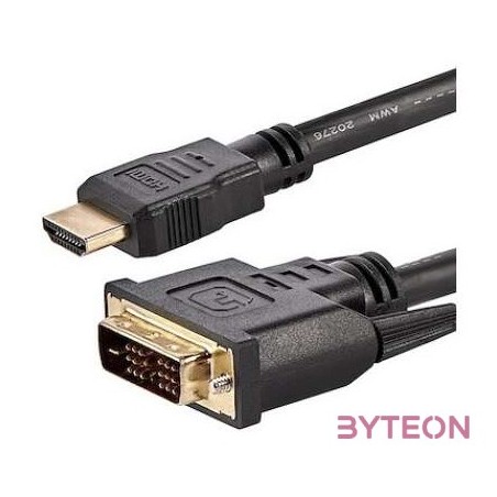 BLACKBIRD Kábel HDMI male to DVI 241 male kétirányú, 2m