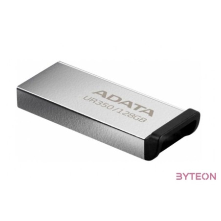 ADATA Pendrive 128GB, UR350 USB 3.2, fémházas, fekete