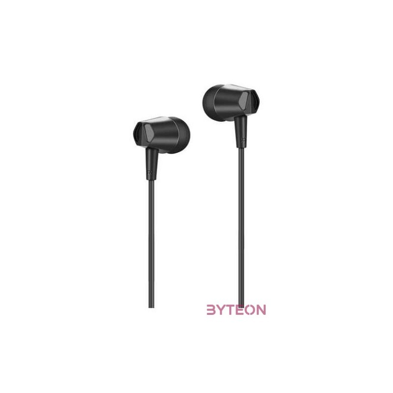 Hoco M34 fülhallgató mikrofonnal fekete