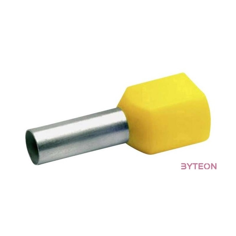 Stilo 2x6,14 szigetelt iker érvéghüvely