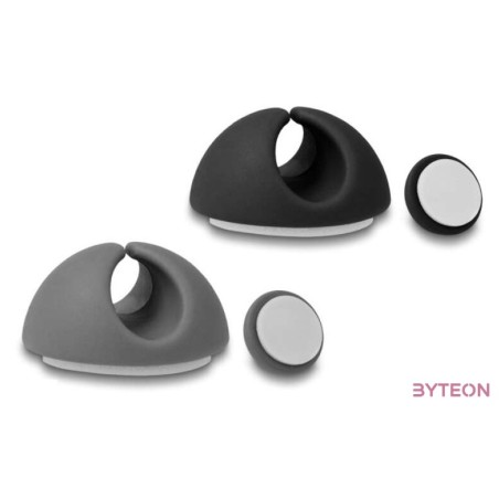 Delock Kábel tartó készlet, 6 darabos