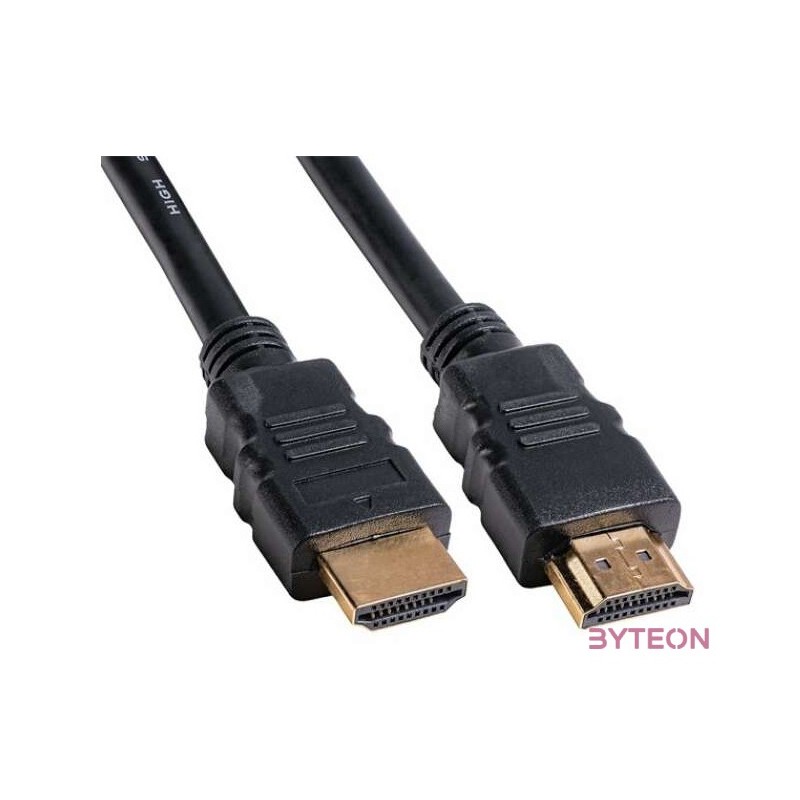 BLACKBIRD Kábel HDMI male,male összekötő 2K 5m, Fekete