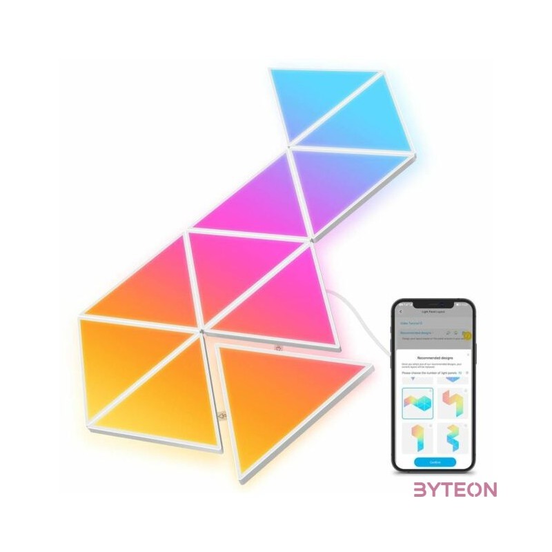 Govee Glide háromszögletű fénypanelek